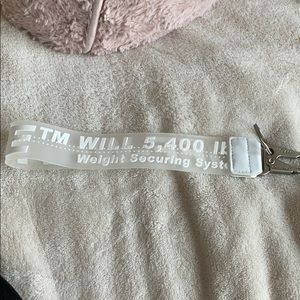 Off White Keychain